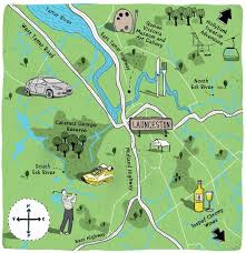 Adam Turnbull Launceston Map Tasmania Illustrated Map Australia Capital Tasmania