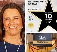 Former Northants journalist flying the flag for solopreneurs after  celebrating being named a winner in this year's Small Business Awards UK.