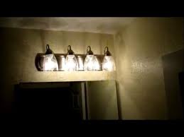 Ships free orders over $39. Installing A Portfolio Bathroom Light Bar Youtube