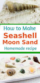 How To Make Moon Sand With Baby Oil And Flour Easy Crafts For Kids Beach Themed Crafts Sand Art Projects