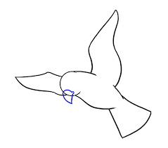 If you click on a saved image (in a box), the image from the drawing area will take its place, as a new recording. How To Draw A Bird Easy Step By Step Drawing Guides