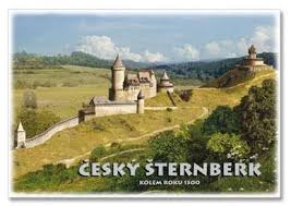 Hrad český šternberk stojí na úzkém skalnatém kopci nad řekou sázavou. Cesky Sternberk Kolem Roku 1500 Svet Mistopisu