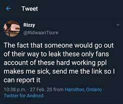 The onlyfan that really cares : rBlackPeopleTwitter