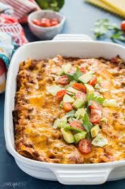 This Taco Lasagna Recipe Couldn T Be Easier It S Made With Oven Ready Lasagna Noodles Seasoned Taco Groun Taco Lasagna Recipe Taco Lasagna Oven Ready Lasagna