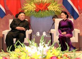 Xã châu hòa, huyện giồng trôm, tỉnh bến tre. Chá»§ Tá»‹ch Quá»'c Há»™i Nguyá»…n Thá»‹ Kim Ngan Há»™i Kiáº¿n Vá»›i Chá»§ Tá»‹ch Triá»u Tien Kim Jong Un