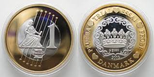 Le niçois dolberg a inscrit un doublé pour des danois impressionnants. Danemark Denmark 1 Euro Specimen 2003 Silver 25g Proof Ma Shops