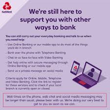 Visit today to see how we can serve you. Natwest Help Us Support Those Who Need Us Most Our Colleagues In Branches And Contact Centres Are Working Incredibly Hard In Difficult Circumstances Please Don T Visit Your Branch Unless It S Critical