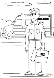 A4 cartoon character colouring book. Paramedic Coloring Page Free Printable Coloring Pages Coloring Pages Coloring Pages For Boys Printable Coloring Pages
