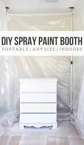 Businesses in the us are required to use spray booths if they're painting their products, but that doesn't mean you're held to the same standards. How To Spray Paint Indoors Diy Indoor Spray Paint Booth Craftivity Designs