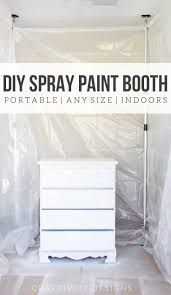You probably already know this, but if you spray finish. How To Spray Paint Indoors Diy Indoor Spray Paint Booth Craftivity Designs