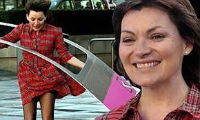 Lorraine Kelly kicks off digital crossover countdown in a very windy  Scotland