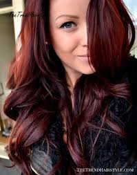 Pelo color borgoña color red winter hairstyles burgundy hairstyles medium hairstyles easy hairstyles brunette hairstyles latest hairstyles hairstyle ideas. Mulled Wine 50 Shades Of Burgundy Hair Color Dark Maroon Red Wine Red Violet The Trending Hairstyle Page 43