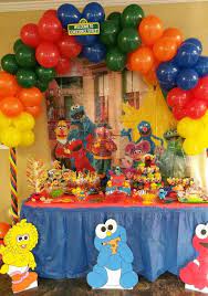 Sesame Street Sweet Or Candy Table Sesame Street Birthday Party Sesame Street Birthday Elmo Birthday Party