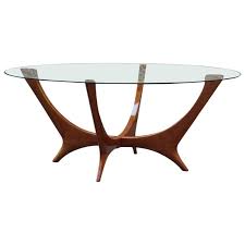 These tables are specially designed for placing refreshments such as coffee and other it is one of the best wooden round coffee tables with a 30inch diameter top. Italian Coffee Table Round Cherry Wood Glass Top Mid Century Modern 1950s At 1stdibs