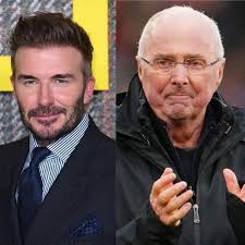 Shortly before Sven Goran Eriksson's passing, David Beckham travelled to  Sweden to spend time with Sven… He brought him six bottles of wine to drink  together, each from a year that meant