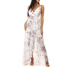 15,99 € 15,99 € livraison à 5,99 € générique. Robe Longue Blanche Portefeuille A Fleurs Blanc Cdiscount Pret A Porter