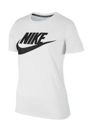 Black And White Nike T Shirt Women S Nike Sportswear Essential T Shirt Nike Shirts Women Nike Women Sportswear