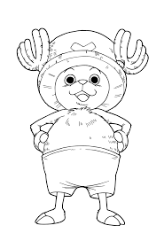One Piece Tonny Tonny Chopper Coloring Page - Get Coloring Pages