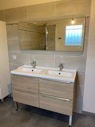 Entdecke rezepte, einrichtungsideen, stilinterpretationen und andere ideen zum ausprobieren. Media Castorama Fr Goodhome Imandra 120 Meuble Sous Vasque 100 Meuble De Salle De Bains Szafka Pod Umywalke Goodhome Imandra Wiszaca 120 Cm Taupe Gritonojornal