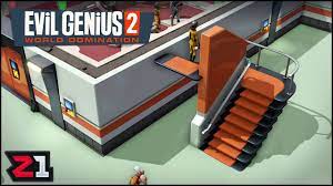 Unlocking A NEW LEVEL With Stairs ! Evil Genius 2 Ep.8 | Z1 Gaming - YouTube