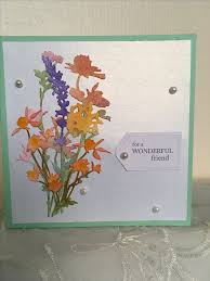 Sizzix.co.uk has 1000's of different ideas and craft activities from exclusive sizzix designers. Tim Holtz Wild Flowers By Heidi S Creations Flower Cards Floral Cards Tim Holtz Cards