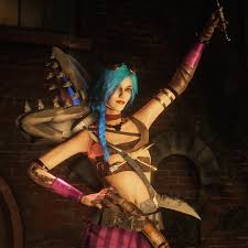 What better time to update my Jinx outfit than now? 💙💜 If you love the  outfit and post it please tag me Id love to see XXOO 💗 Would you like to