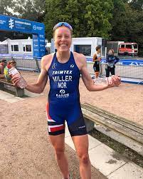 He's just going all the time. Lotte Miller Triathlete Photos Facebook