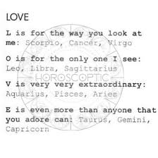 L Is For The Way You Look At Me You Are The Only One I See You Used To Look At Me In Such An Extraordinary Way Libra Loves Scorpio Signos Zodiacales