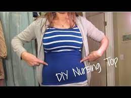 That also means i will need to nurse him whenever we go out. Life Hack Diy Nursing Top For 10 Youtube