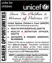 Follow, connect and network with unicef employees and recruiters. Unicef Pakistan Job Opportunities 2021 Job Advertisement Pakistan
