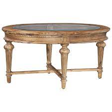 It lets you create a warm and inviting look with your favorite decor, collectibles, potted. Hekman Wellington Hall Oval Coffee Table With Beveled Glass Top Howell Furniture Cocktail Coffee Tables