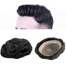 Amazon.com: ZYC Men Hair Toupee Fine Mono Men's Wig Durable Capillary  Prosthesis 6inch Handmade Mens Wigs Human Hair Tupee System 130%  Density,7x10 : Everything Else