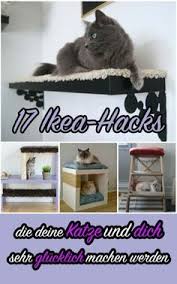 Ein idealer katzenhaushalt verfügt über eine kletterwand für katzen, auf der sich der oder die stubentiger so richtig ausleben können. 17 Clevere Ikea Hacks Die Deine Katze Und Dich Sehr Glucklich Machen Werden Katzen Hacks Ikea Katzen Katzen