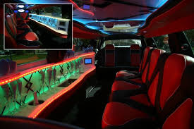 Interior Of Chrysler 300 Limousine