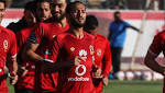 تدريبات استشفائية للاعبي الأهلي المشاركين