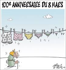 Voici mes vœux pour une année réussie : Dessins Humoristiques Journee Des Droits De La Femme