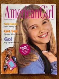 AMERICAN GIRL MAGAZINE Sept/Oct 1998 uncut paper doll synneva  hagen-lillevik $29.99