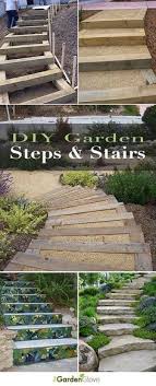 Schritt Fur Schritt Diy Gartenschritte Und Treppen Gartenschritte Schritt Beste Garten Gestaltung Garden Stairs Garden Steps Outdoor Gardens
