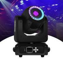 Lyre Led 150W - Projecteur à Tête Mobile RGBW - DMX512 - Rotation 540°/180°  - Pour Scène DJ Tête Mobile Lyre LED