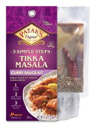 patak's 3 simple steps curry sauce kit