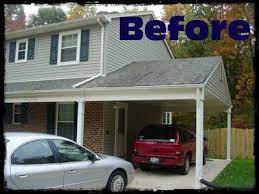 Pin It Carport For Perchance Something Like This To Join To Axerophthol Detached Garage Description From Antiqueros Carport Plans Carport Designs Diy Carport