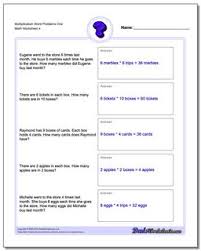 What word means the answer to a multiplication problem? Word Problems Multiplication Word Problems