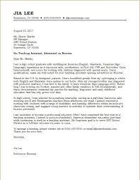 Job application letter for teacher : Sample Cover Letter For Teacher Aide Job Teaching Assistant With Hudsonradc