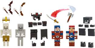 Listed difficulties are considered to be the minimum . Amazon Com Minecraft Dungeons Battle Of Fiery Forge Figura De Accion De 4 Unidades Con Esqueleto Valoria Con Armadura Sombria Esqueleto Y Hex Con Armadura Oscura Todo Lo Demas