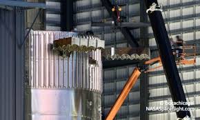 News spacex's first falcon heavy launch in two years is finally coming together. Spacex News Teslarati