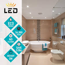 Some bulbs have long lifespans of over 40,000 hours. Led Canless Downlight 4000k 750lm Wet Location Etl And Energy Star Listed Dimmable Baffle Trim 75watt Repl 10w Ic Rated Luxter 4 Inch Led Ceiling Recessed Downlight With Junction Box Recessed Lighting