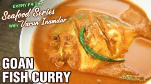 Goan Fish Curry Recipe How To Make Goan Style Pomfret Curry Seafood Series Varun Inamdar Youtube Fish Curry Recipe Goan Fish Curry Recipe Fish Curry