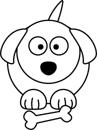 Simple black and white line drawing of friendly dachshund puppy, rear view. Download 21 Black And White Cartoon Animals Free Cliparts That Cartoon Dog Line Drawing Png Image With No Background Pngkey Com