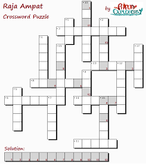 Usa daily crossword fans are in luck—there's a nearly inexhaustible supply of crossword puzzles online, and most of them are free. Raja Ampat Crossword Puzzle Papua Explorers Eco Resort