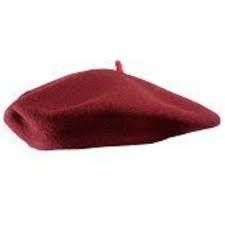 Burgundy Beret 175 Pen Liked On Polyvore Featuring Accessories Hats Woolen Hat Burgundy Beret Wool Beret Beret Hats And Bu Burgundy Hat Beret Burgundy